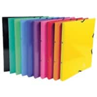 Exacompta Iderama 15 mm Tabblad PP (polypropeen) A4 4 Ringen Kleurenassortiment 20 Stuks