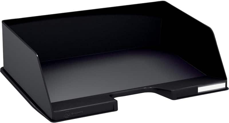 Exacompta Combo Maxi Brievenbakje Zwart A4 Polystyreen 36,5 x 25,5 x 10,3 cm