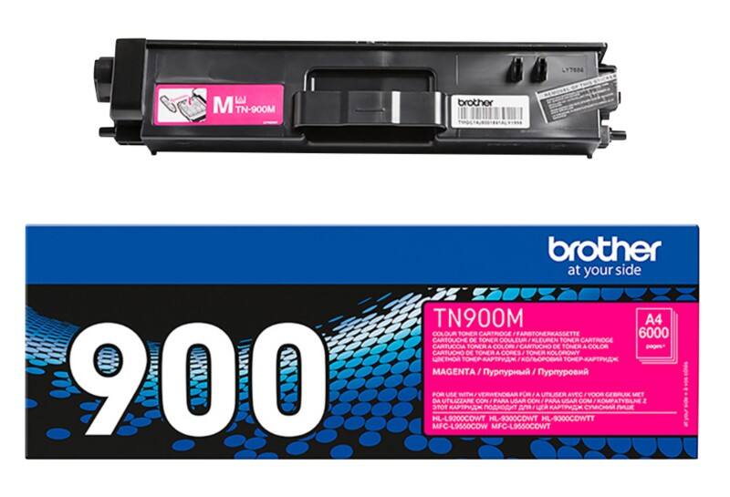 Brother TN-900M Origineel Tonercartridge Magenta