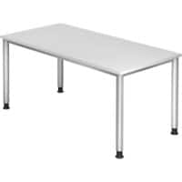 Hammerbacher Tafel 4 poten Wit In hoogte verstelbaar 1.600 x 800 mm