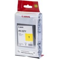 Canon PFI-107Y Origineel Inktcartridge Geel