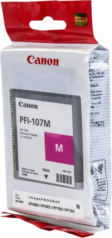 Canon PFI-107M Origineel Inktcartridge Magenta