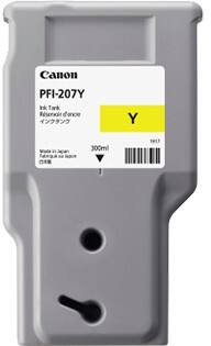 Canon PFI-207Y Origineel Inktcartridge Geel
