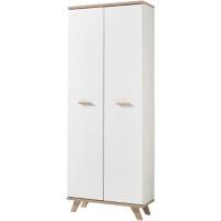 GERMANIA kast Oslo wit, eiken 750 x 370 x 1.930 mm