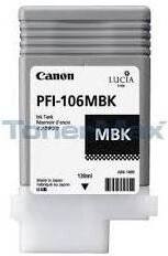 Canon PFI-106 MBK Origineel Inktcartridge Mat zwart