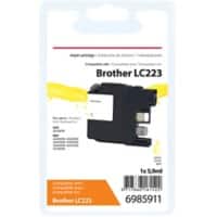 Viking LC223Y Compatibel Brother Inktcartridge Geel