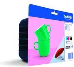 Brother LC-227XL Origineel Inktcartridge Zwart, cyaan, magenta, geel Multipack 4 Stuks