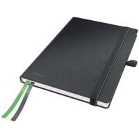 Leitz Complete Notitieboek A5 Gelinieerd Gebonden Zwart 80 Vellen
