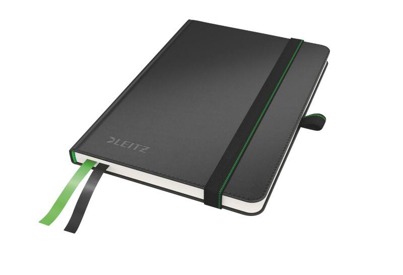 Leitz Complete Notebook A6 vierkant met harde kaft 44790095 160 Pagina's 80 vellen Zwart