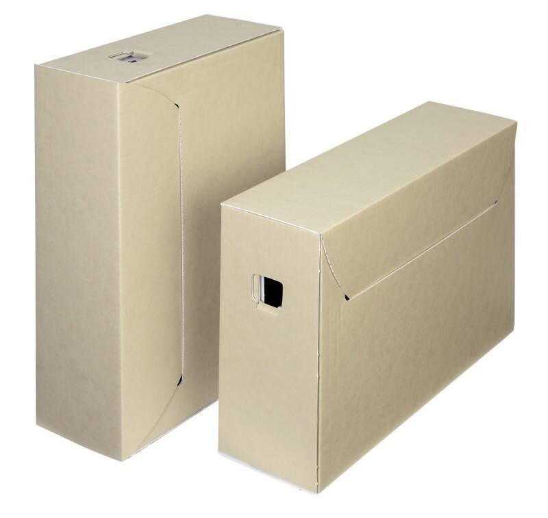 Loeff's City box 30+ Archiefdoos Bruin, wit 39 x 26 x 11,5 cm Karton 50 Stuks