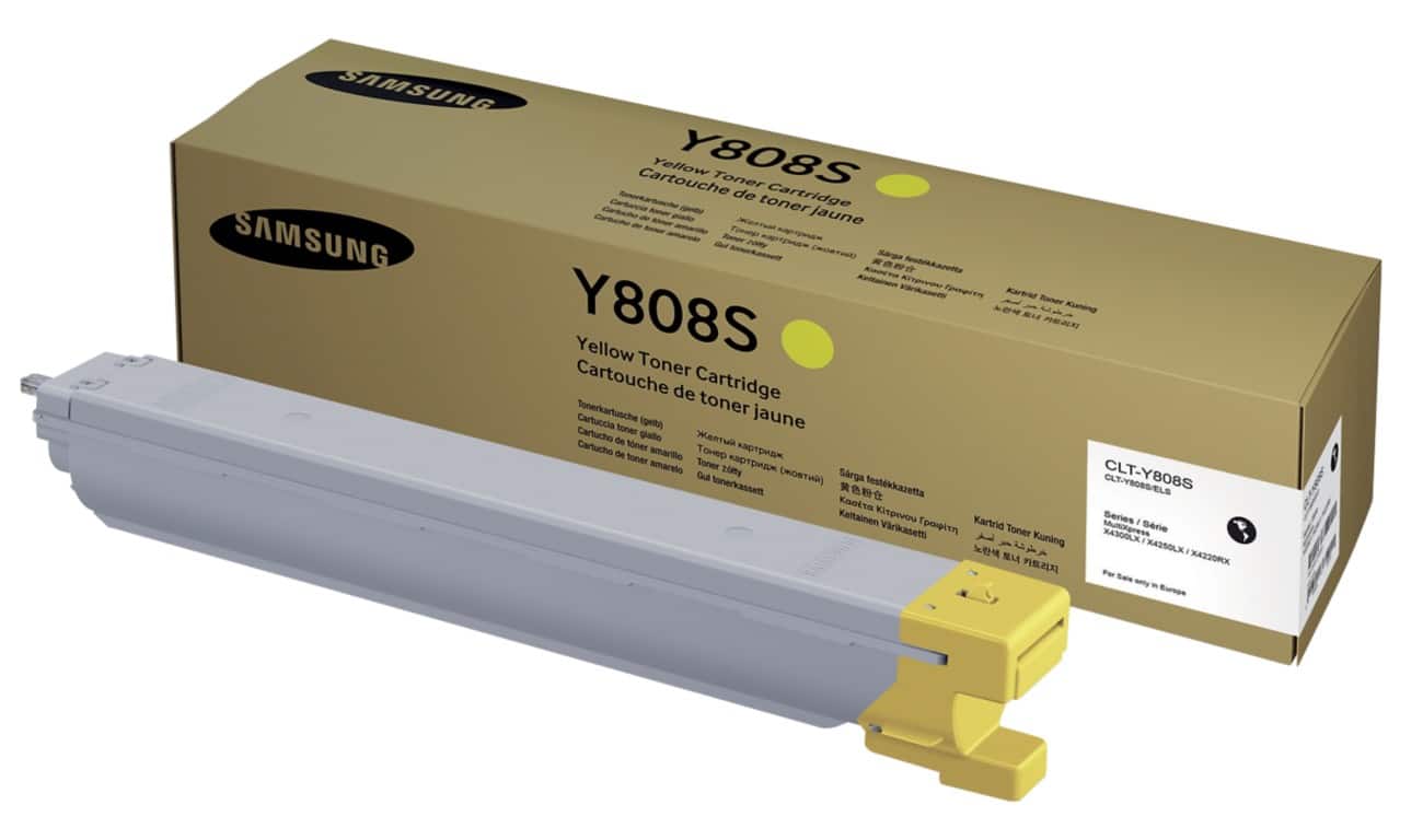 Samsung CLT-Y808S Origineel Tonercartridge Geel