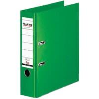 Falken Chromocolor Breed Ordner A4 80 mm Lichtgroen 2 Ringen S80 Karton, PP (Polypropeen)