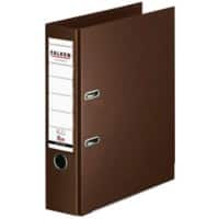Falken Chromocolor Breed Ordner A4 80 mm Bruin 2 Ringen S80 Karton, PP (Polypropeen)