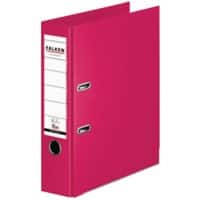 Falken Chromocolor Breed Ordner A4 80 mm Roze 2 Ringen S80 Karton, PP (Polypropeen)