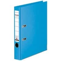 Falken Chromocolor Smal Ordner A4 50 mm Lichtblauw 2 Ringen S50 Karton, PP (Polypropeen)