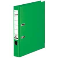 Falken Chromocolor Smal Ordner A4 50 mm Lichtgroen 2 Ringen S50 Karton, PP (Polypropeen)