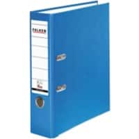 Falken PP-Color Breed Ordner A4 80 mm Aqua 2 Ringen Karton, PP (Polypropeen)