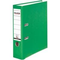 Falken PP-Color Breed Ordner A4 80 mm Lichtgroen 2 Ringen Karton, PP (Polypropeen)