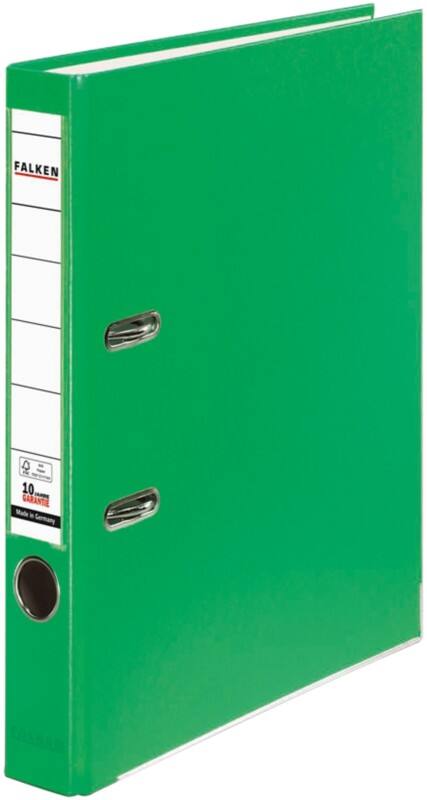 Falken PP-Color Smal Ordner A4 50 mm Lichtgroen 2 Ringen Kunststof