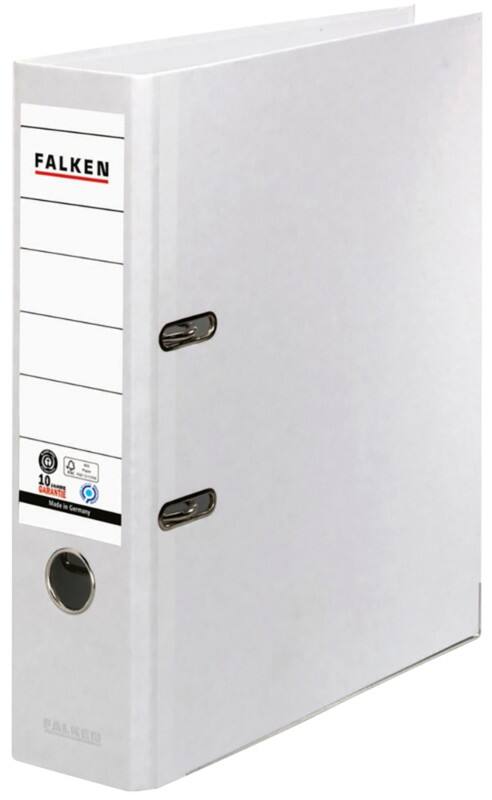 Falken Breed Ordner A4 80 mm Wit 2 Ringen 11285897 Kunststof