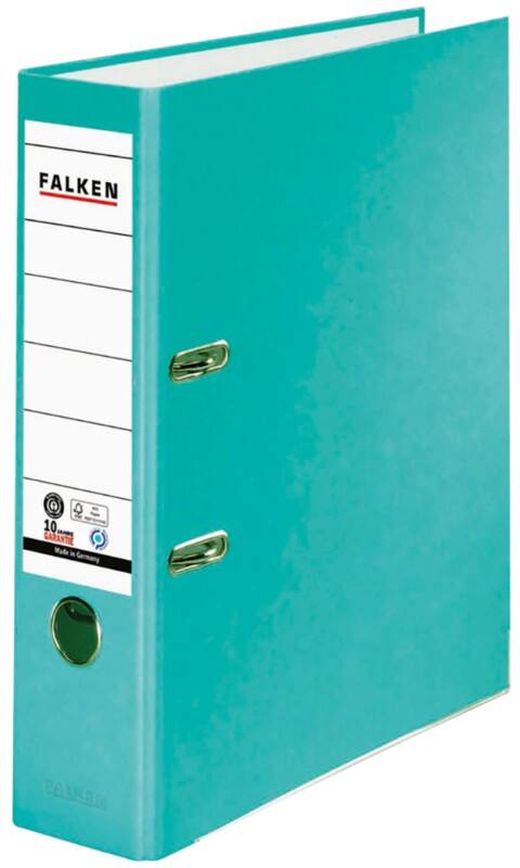 Falken Recyclor Breed Ordner A4 80 mm Turkoois 2 Ringen 11285236 Kunststof