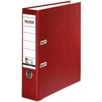 Falken Breed Ordner A4 80 mm Bordeauxrood 2 Ringen 11285244 Karton, PP (Polypropeen) Gerecycled