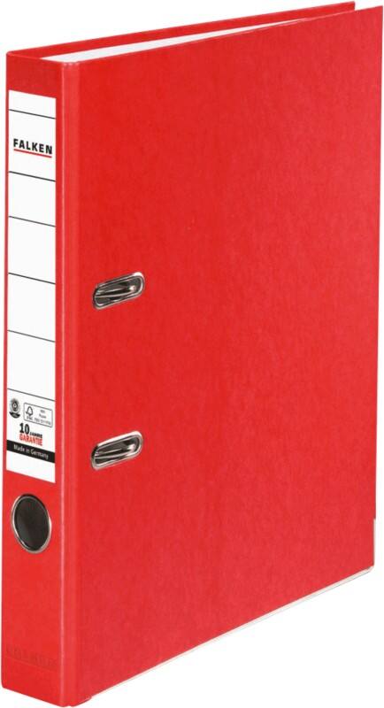 Falken Smal Ordner A4 50 mm Rood 2 Ringen 11285293 Kunststof