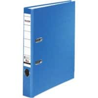 Falken Smal Ordner A4 50 mm Blauw 2 Ringen 11286317 Karton, PP (Polypropeen) Gerecycled