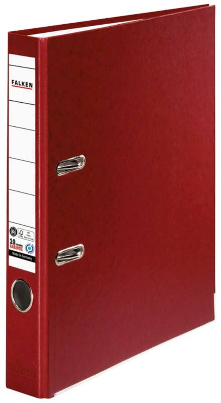 Falken Smal Ordner A4 50 mm Bordeauxrood 2 Ringen 11286382 Kunststof