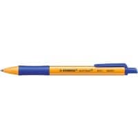 STABILO pointball 6030/41 Met drukknop Balpen Blauw 0,5 mm Medium Navulbaar 79% gerecycled  