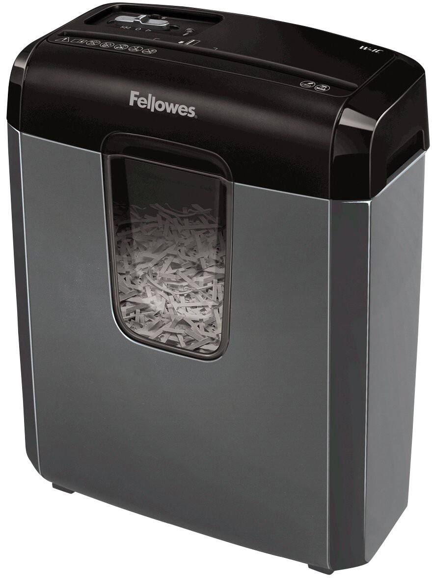 Fellowes Powershred W-1C Snippers Papierversnipperaar Veiligheidsniveau P-3 6 vel