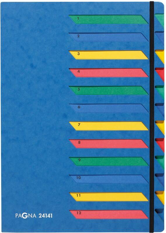 PAGNA Sorteermap Classic 2414102 Karton A4 Blauw