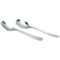 Theelepels Chroomnikkel, staal Chroom 48 Stuks