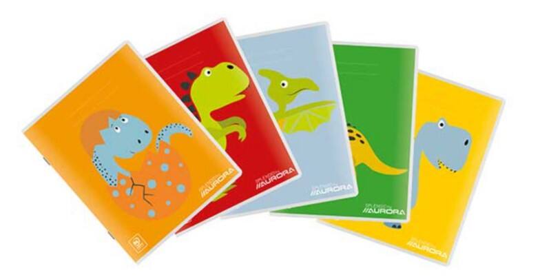 AURORA ST18L2 Schriften Kleurenassortiment Gelinieerd A5 80 g/m² 36 vellen