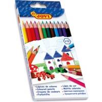 JOVI Kleurpotloden Colouring Kleurenassortiment 12 Stuks