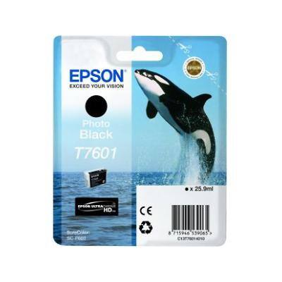 Epson T7601 Origineel Inktcartridge C13T76014010 Foto Zwart
