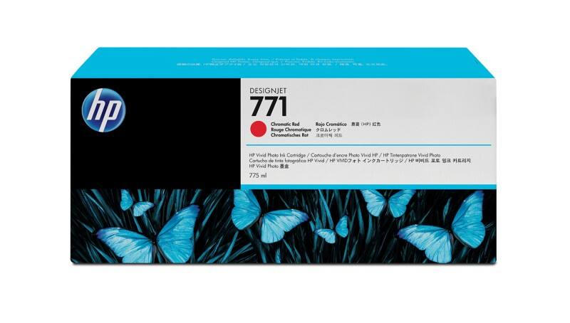 HP 771C Origineel Inktcartridge B6Y08A rood