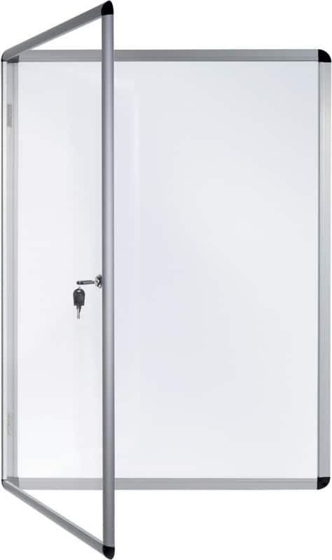 Bi-Office Enclore Indoor Vitrine Magnetisch 9 x A4 Afsluitbaar 72 (B) x 98,1 (H) cm Wit