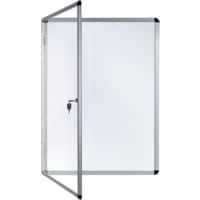 Bi-Office Enclore Indoor Vitrine Magnetisch 9 x A4 Ja 72 (B) x 98,1 (H) cm Wit