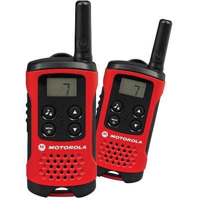 Motorola Walkie talkie TLKR T40 Zwart, rood