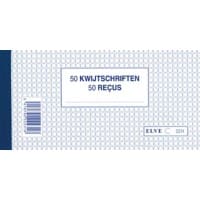 ELVE 223110 Kwijtschriftboek A5 21 x 11 cm 10 Stuks