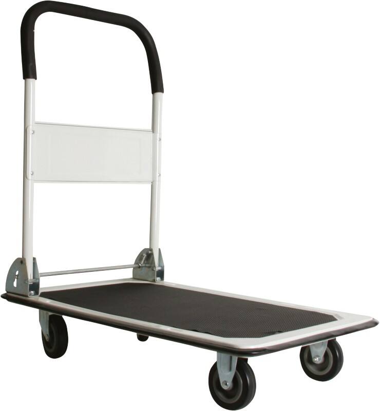 Perel Transportwagen 150 kg 48 x 74 x 83 cm Grijs