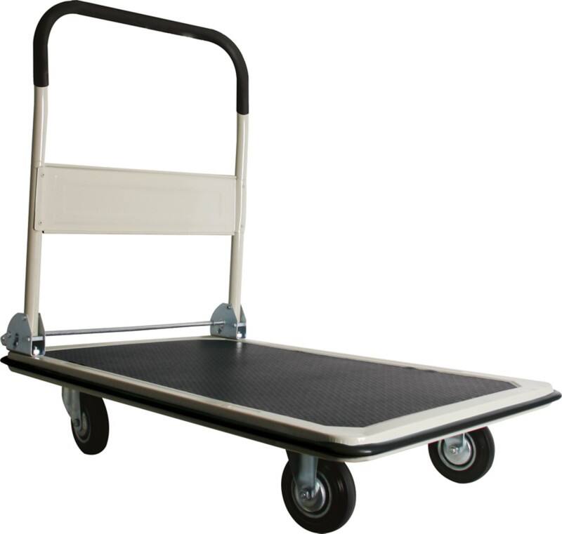 Perel Transportwagen 300 kg 61 x 91 x 87 cm Grijs