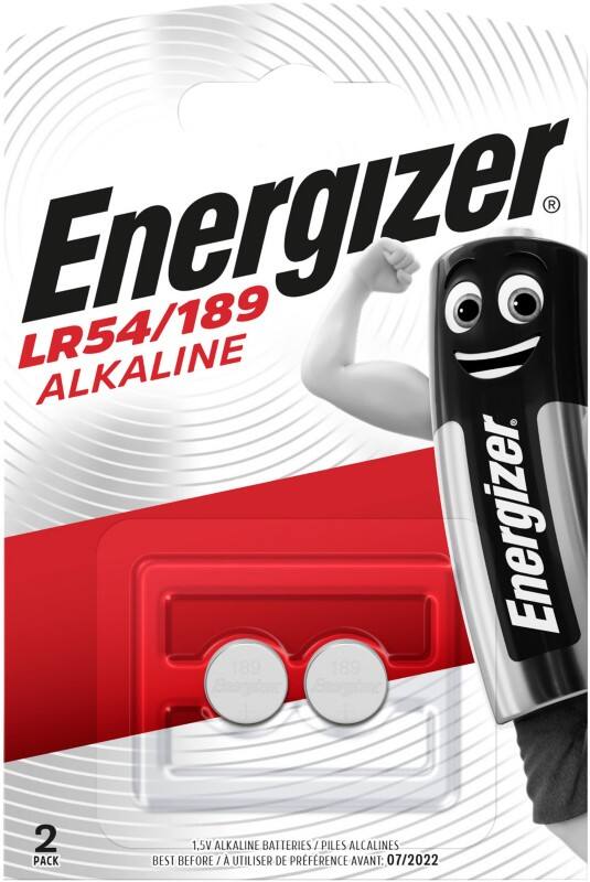 Energizer Knoopcelbatterij Alkaline LR54 50 mAh Alkaline 1.5 V 2 Stuks