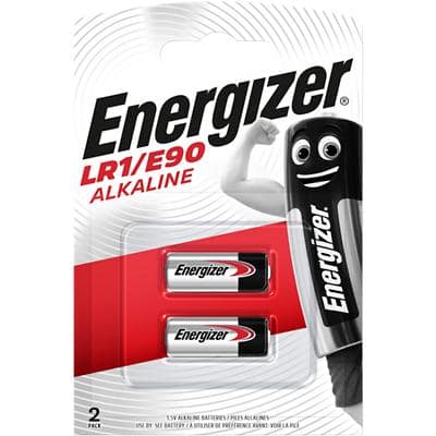 Energizer Batterij Alkaline LR1 Alkaline 1.5 V 2 Stuks