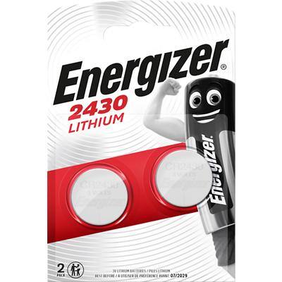 Energizer Knoopcelbatterij Lithium CR2430 240 mAh Lithium (Li) 3 V 2 Stuks