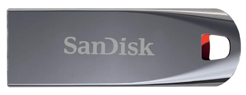 SanDisk USB 2.0 USB-stick Cruzer Force 32 GB Mmtallic zwart