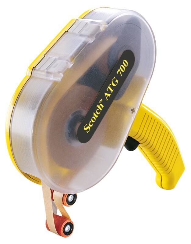 Scotch Plakbandhouder 24,77 (B) x 28,17 (D) x 20,96 (H) cm Geel