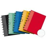 Adoc Classic Schrift A5 Gelinieerd Spiraal gebonden Karton Kleurenassortiment 144 Pagina's