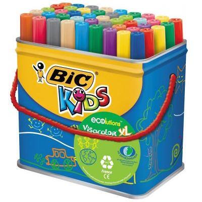 BIC Viltstiften Kids Assorti XL Doos 48 Stuks